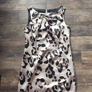 Ann Taylor Size 8 Barely Worn Cheetah Print Dress